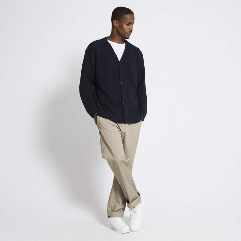 Knit cardigan "David" Blue
